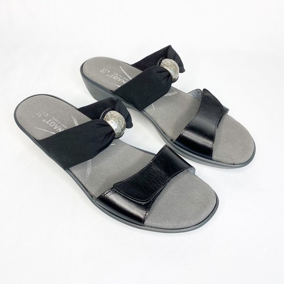 Naot Pinotage Comfort Slip On Heel Slide Sandal Size US 11 EUR 42 - Picture 4 of 10